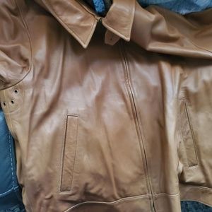 Ralph Lauren, mens leather jacket